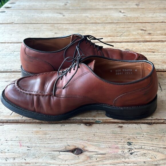 Allen Edmonds Bradley Dress Split Toe Derby Shoe Size 8 - Picture 8 of 13